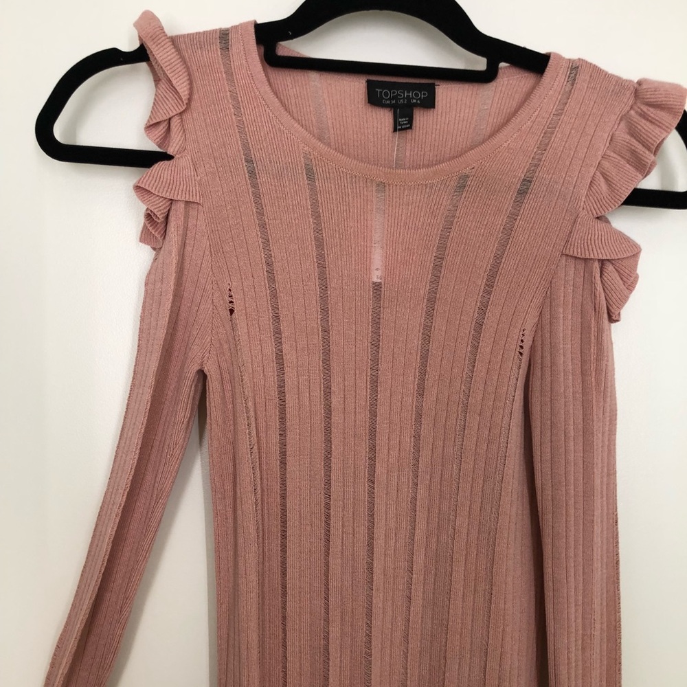 Topshop Could Shoulder blouse